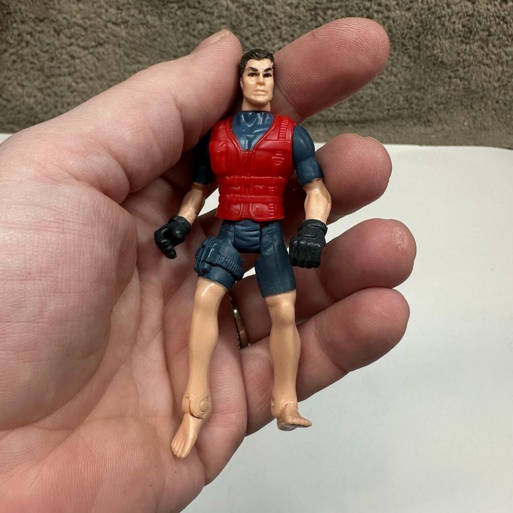 Chap Mei Scuba Diver Action Figure Toy Blue Red Outfit